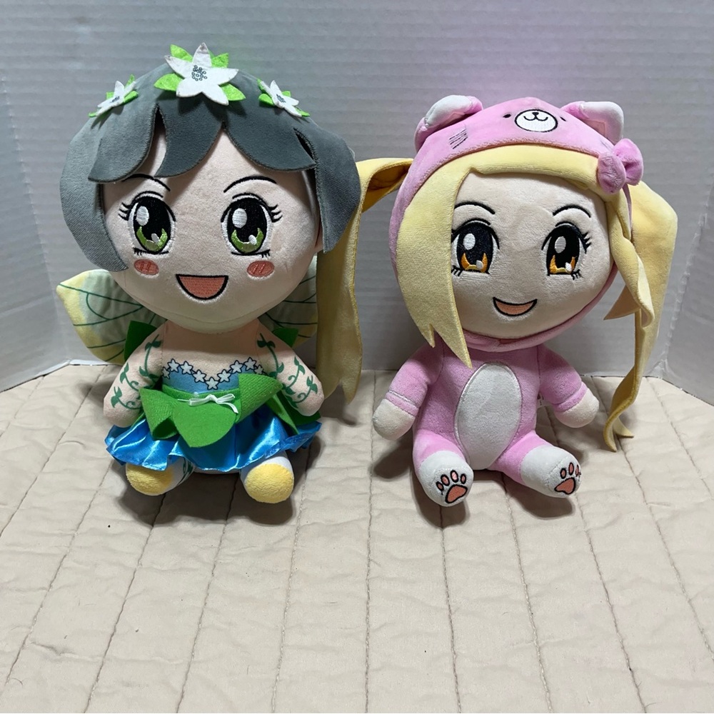 Inquisitor Master Fairy Jade And Alex Sleepover Fairytale Anime Plush Doll 10”